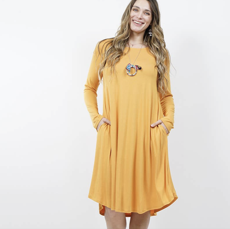 Long Sleeve Midi Dress