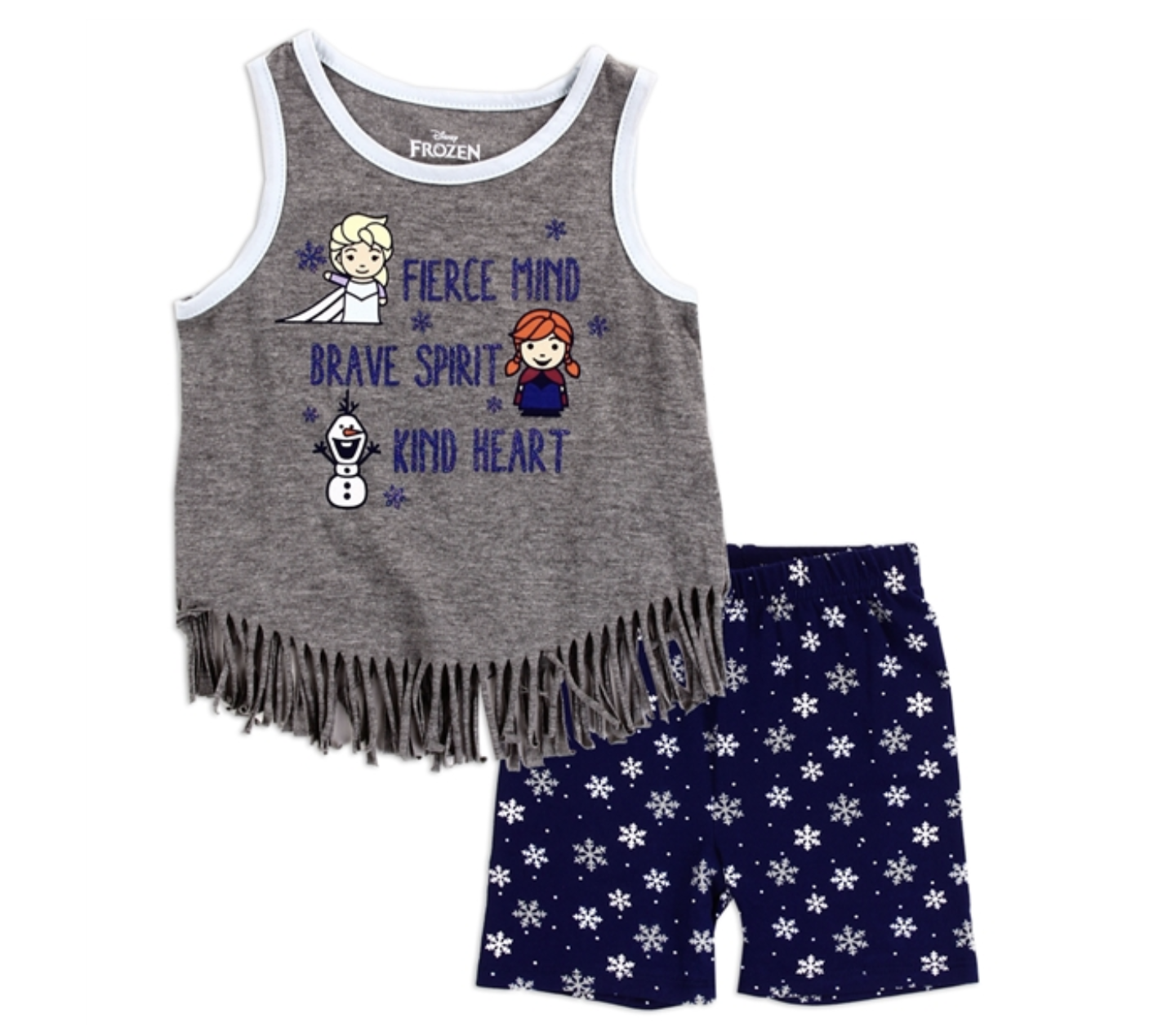 FROZEN Girls Toddler 2-Piece Short Set