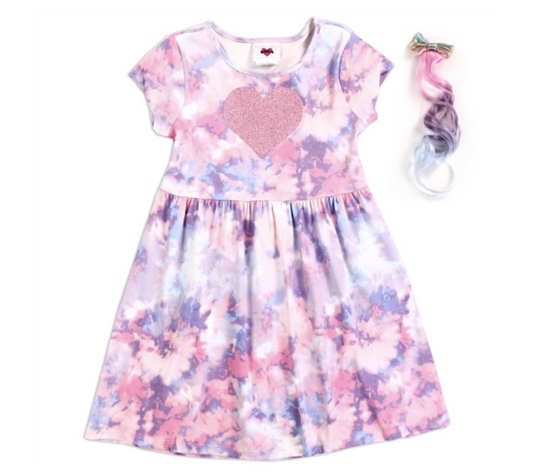 Girls 2T-6X Tie Dye Dress