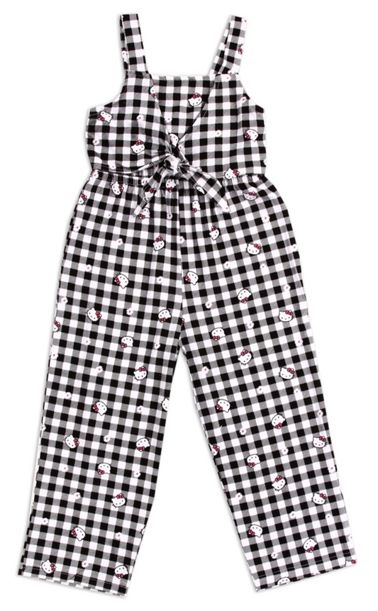 Sleeveless Hello Kitty Girls Jumpsuit