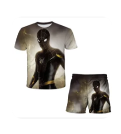 Kids Spider-Man shorts set