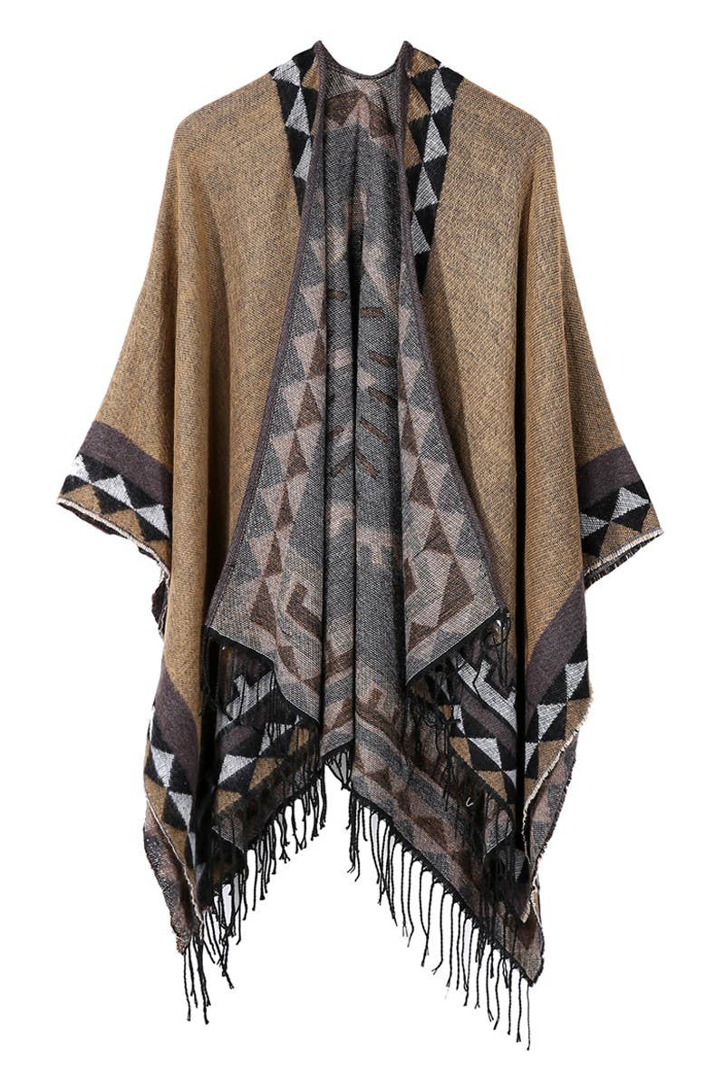 Patterned Trendy Fashion Shawl Wrap
