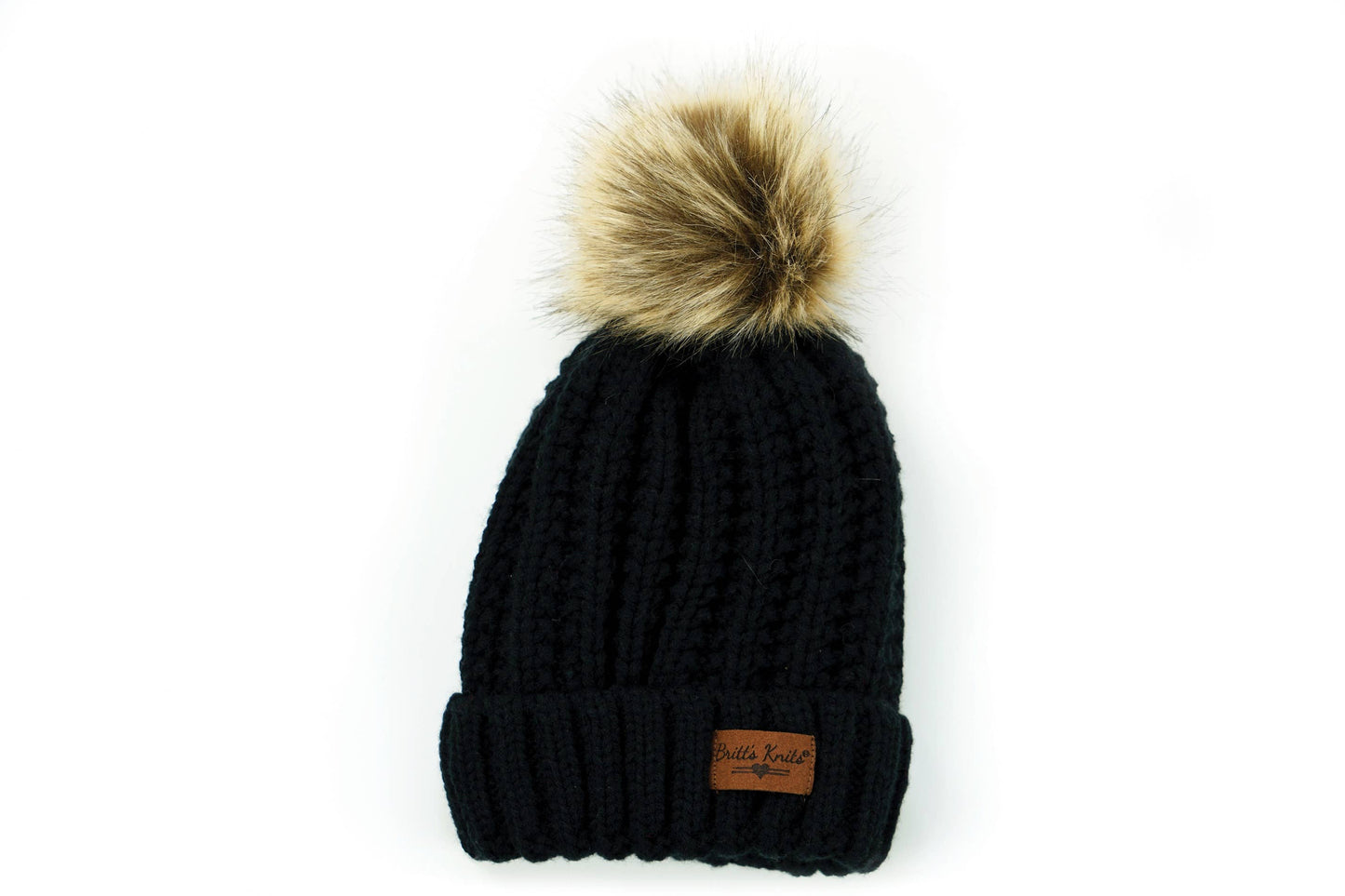Britt's Knits Bitties Kid's Pom Hat