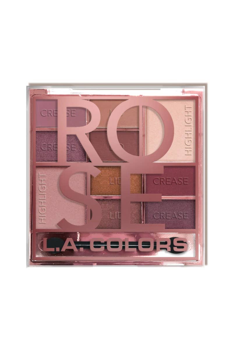 LA Colors Color Block Eyeshadow Rose
