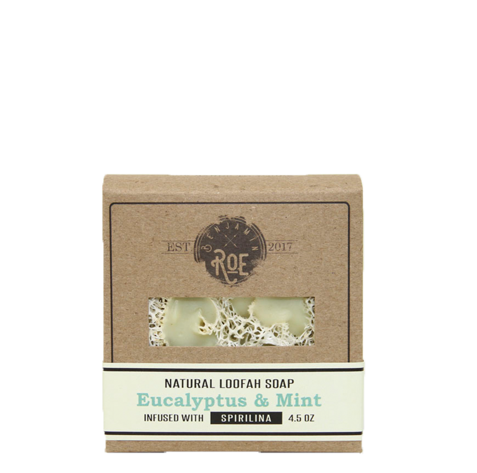 Loofah Soap - Eucalyptus & Spearmint | Exfoliating Loofah