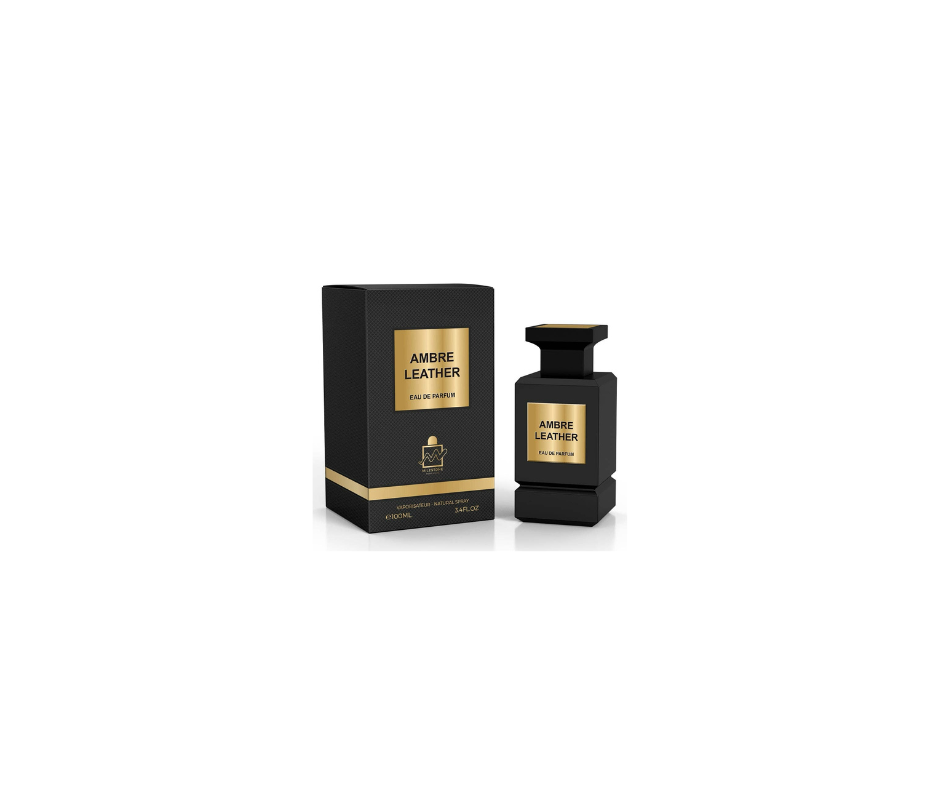 MILESTONE Ambre (Black) Leather (Unisex) 100ML Eau De Parfum