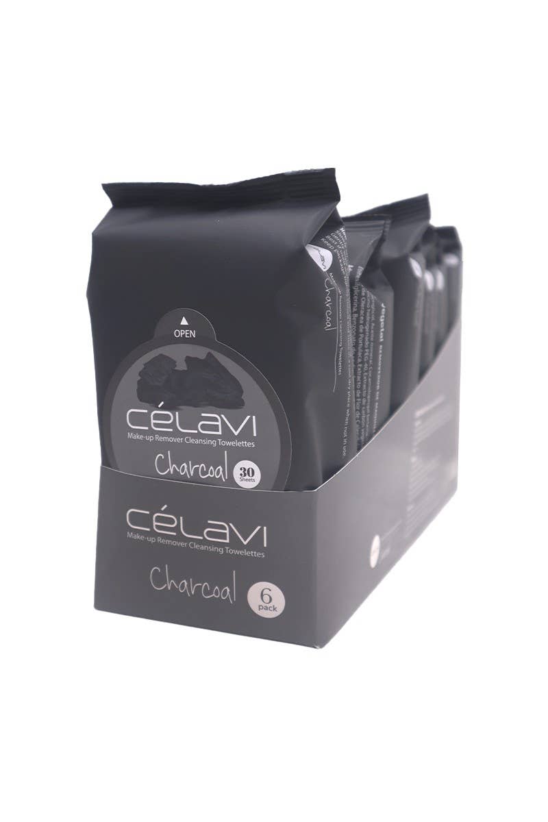 Celavi Charcoal Makeup Cleansing Towelette