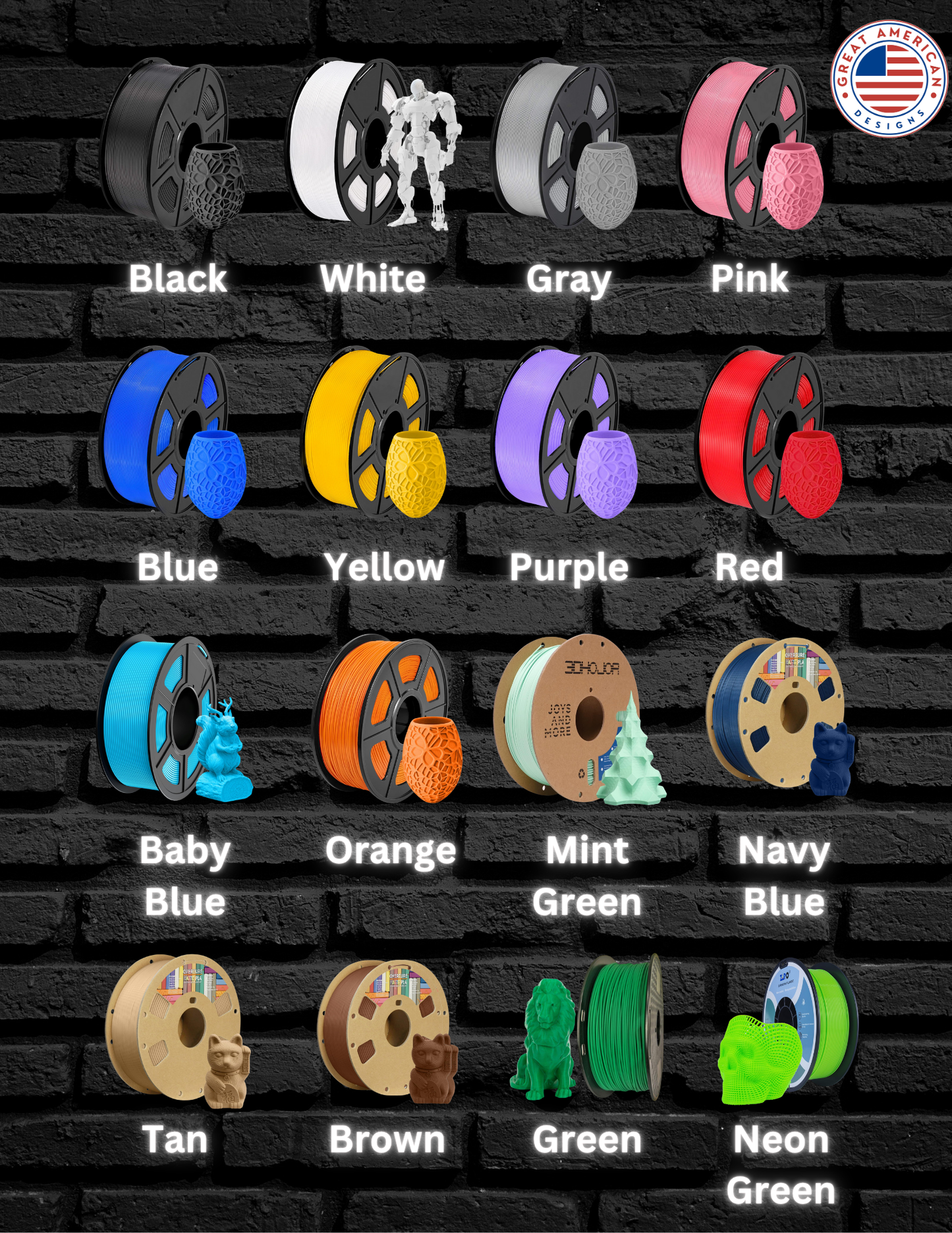 Articulated Bush Viper Snake, Reptile, 3D Printed, Fidget