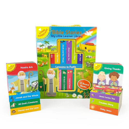 Bible Stories My Little Learner Library Book Gift Set