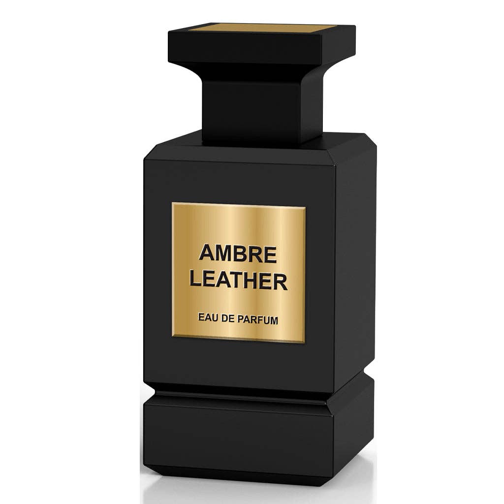 MILESTONE Ambre (Black) Leather (Unisex) 100ML Eau De Parfum