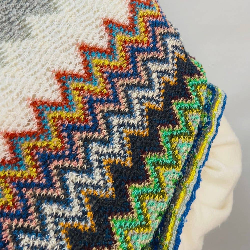 VIA FIORE - PONCHO RUANA CAPE WRAP KNIT OVERCOAT -  #17