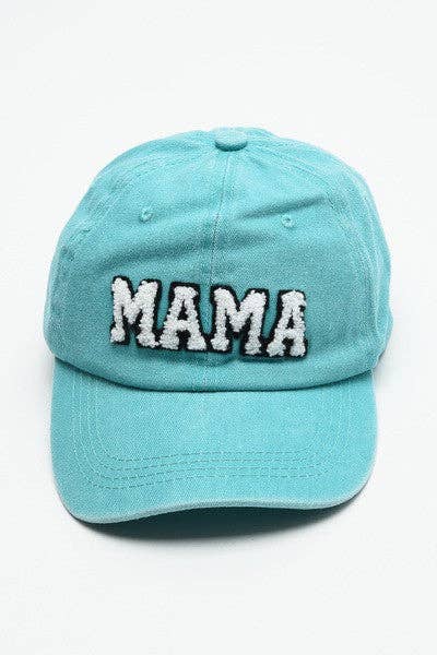 Washed Sherpa Mama Baseball Cap
