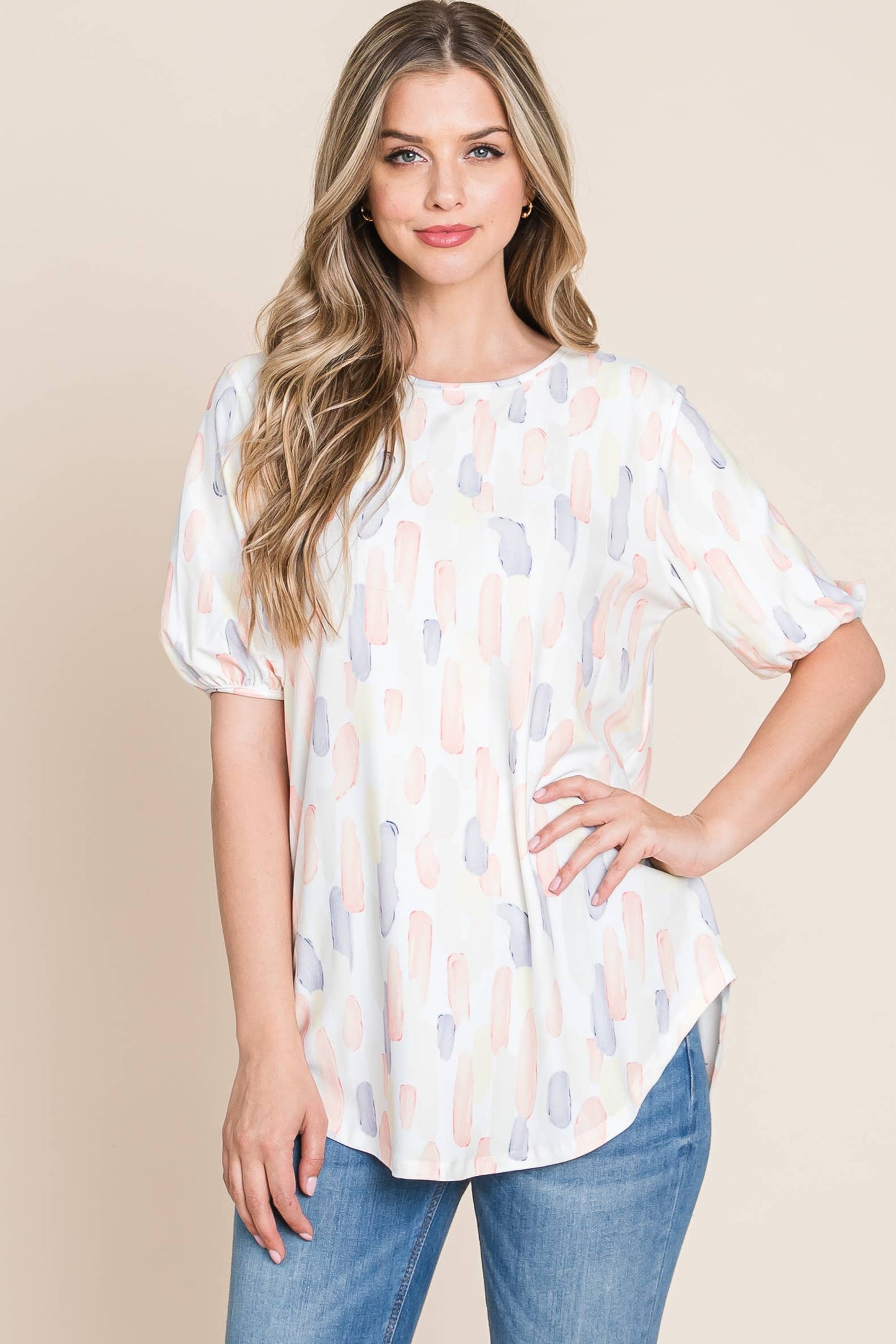 Puff Short Sleeve Top