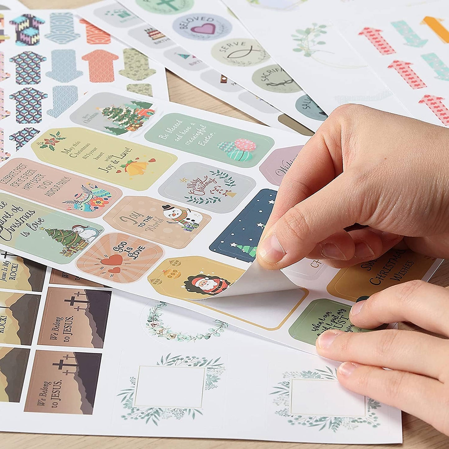 Mr. Pen Christian Journaling Stickers - 31 Sheets