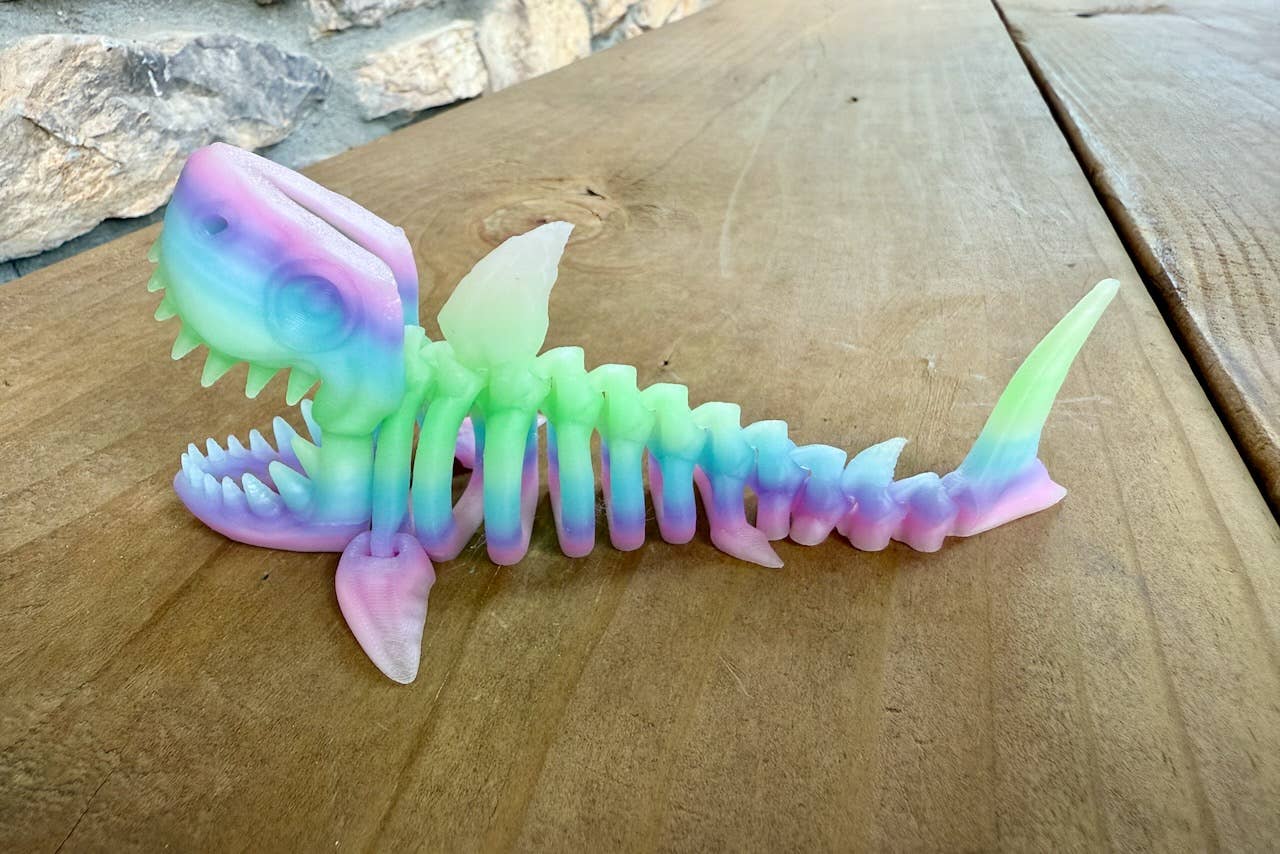 Flexi Skeleton Shark-Sensory, Desk Fidgeting & Unique Gifts