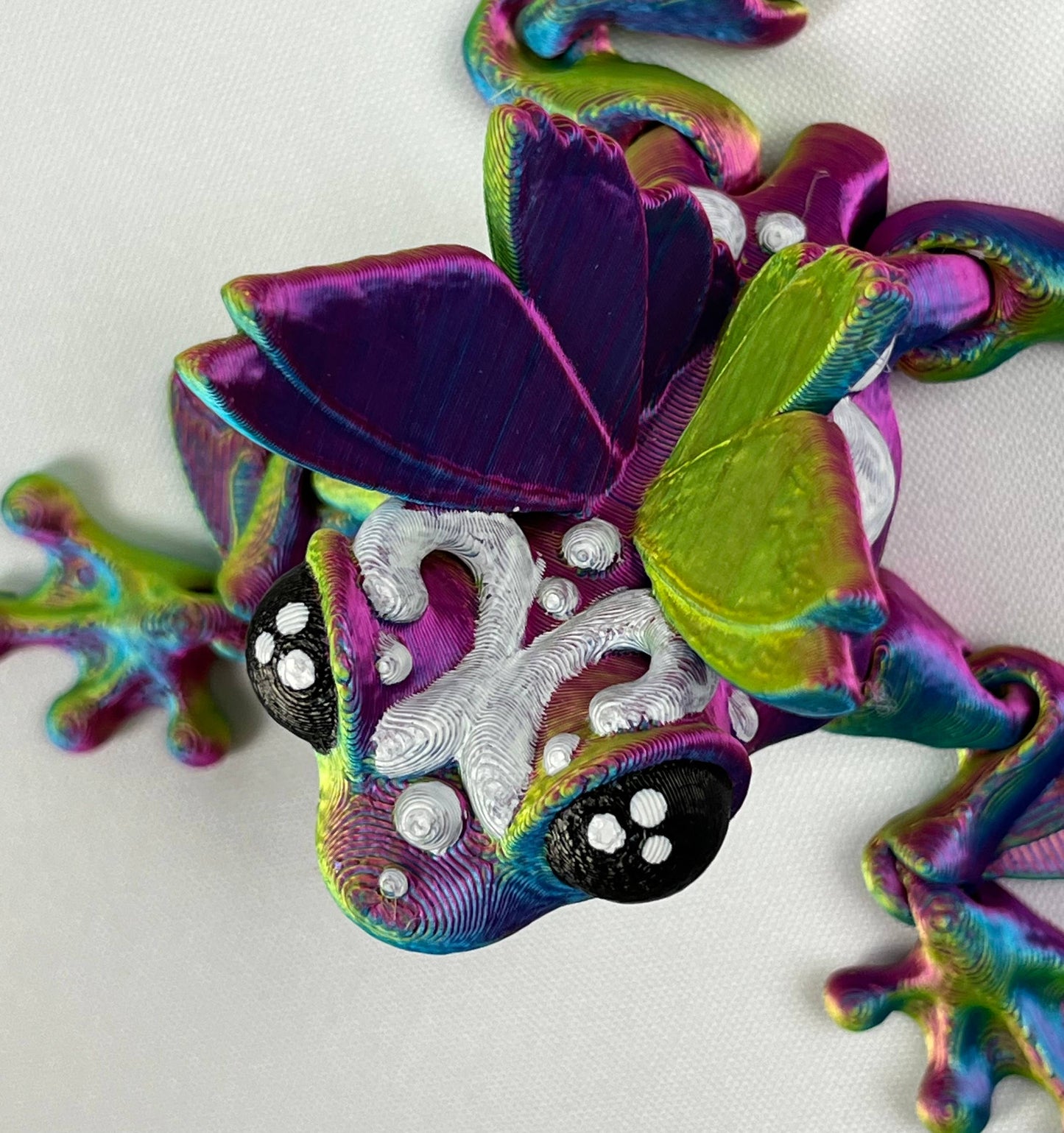 3D printed butterfly frog