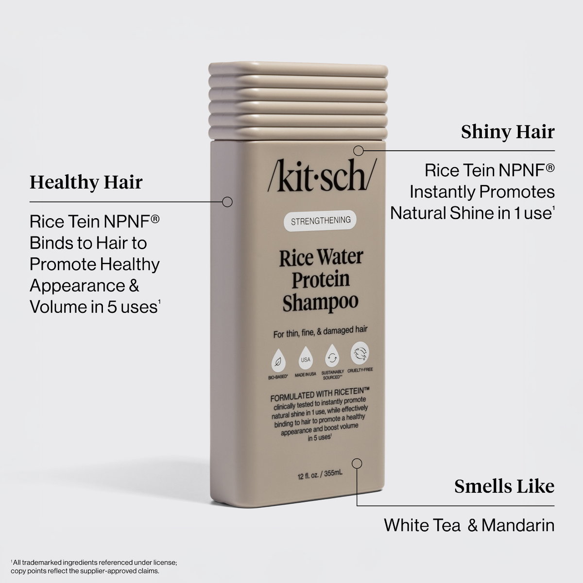 Strengthening Rice Water Shampoo & Conditioner Combo
