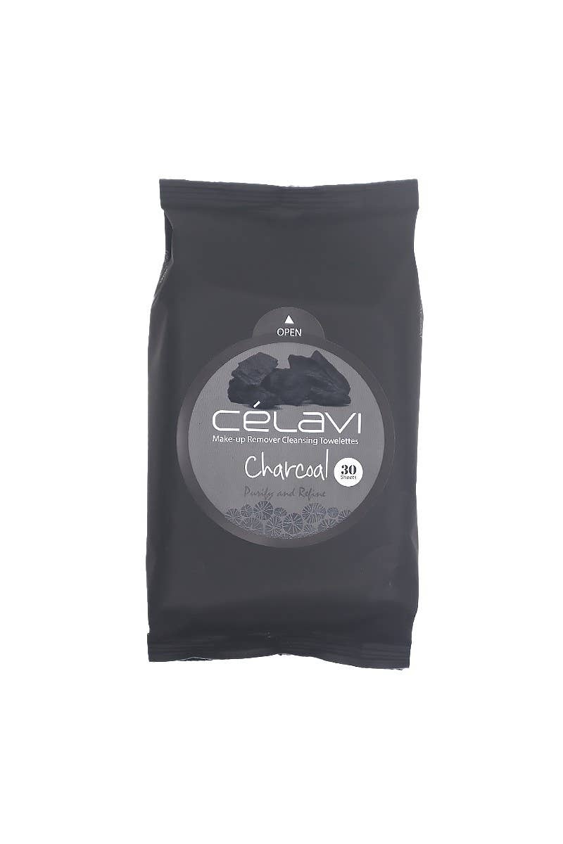 Celavi Charcoal Makeup Cleansing Towelette