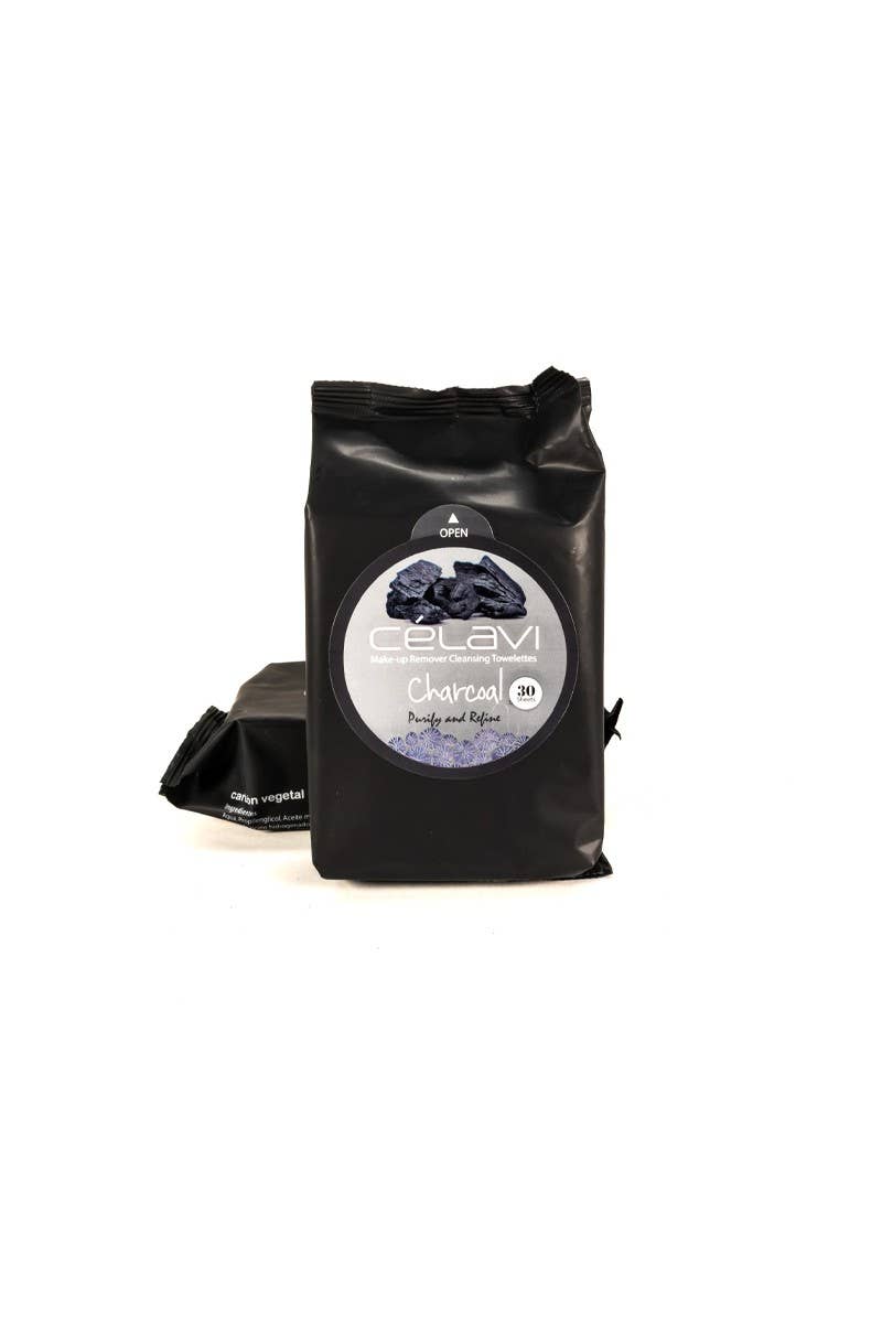Celavi Charcoal Makeup Cleansing Towelette