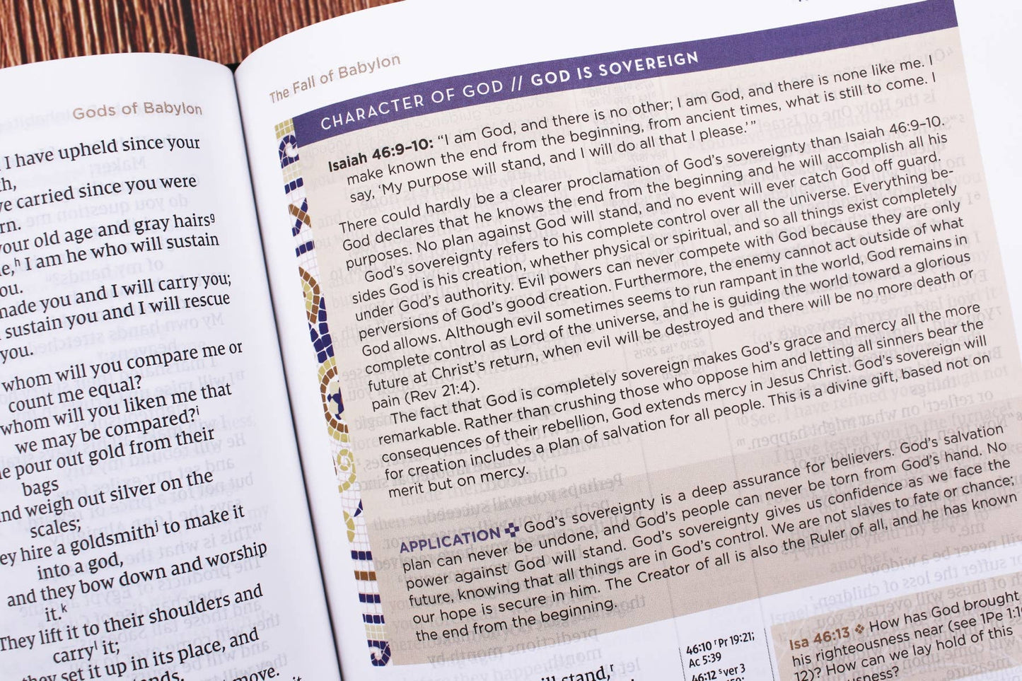 NIV Application Bible Hardcover Multi Cream Red Letter