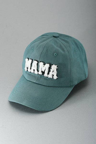 Washed Sherpa Mama Baseball Cap