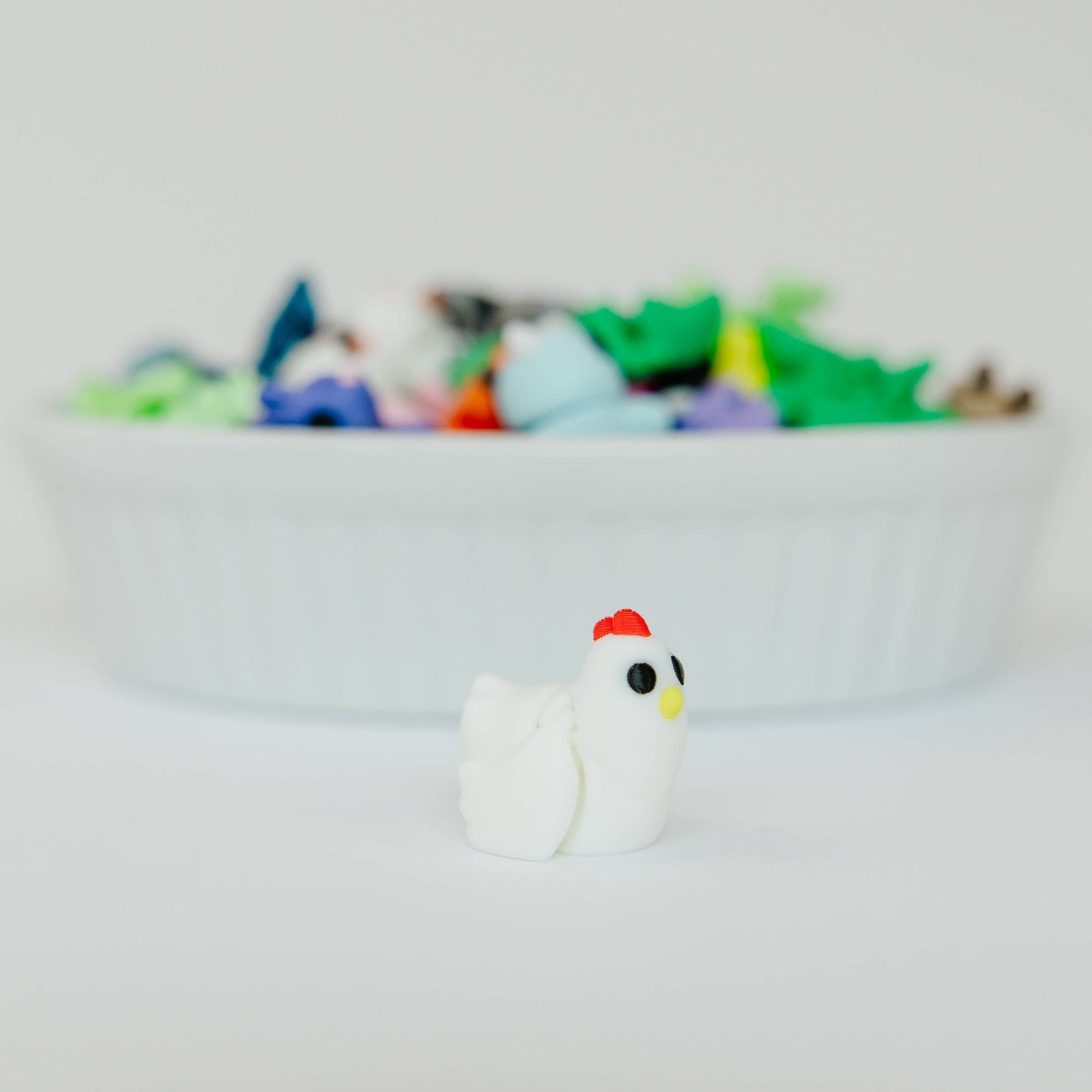 Tiny 3D Printed Pocket Animal Fidgets