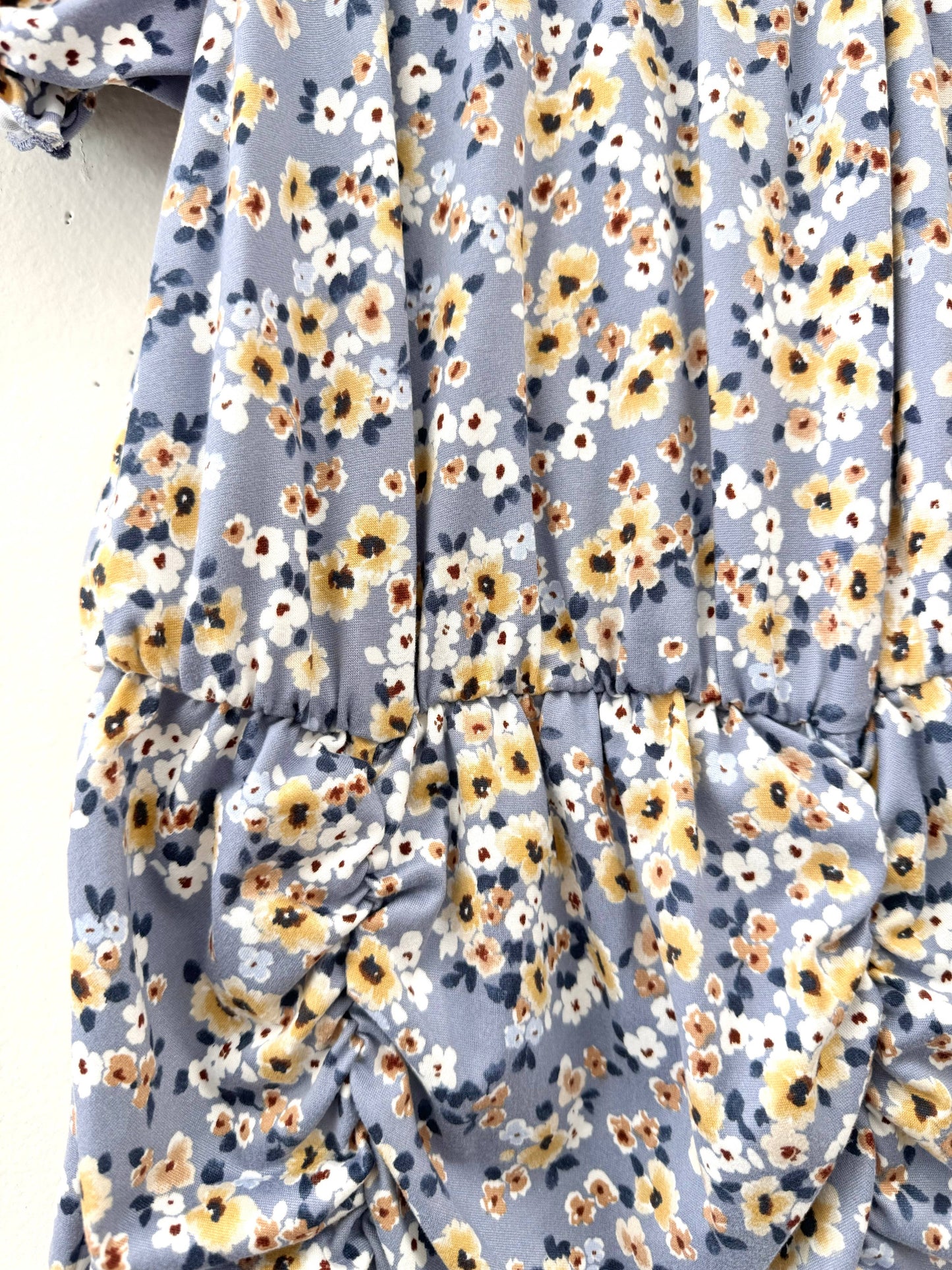Girls Ruffle Short Sleeve Dress