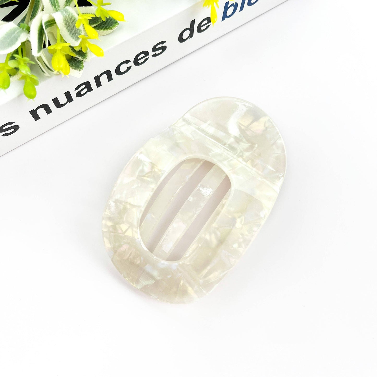 Flat Round Hair Clip, Spring and Autumn Claw Clip