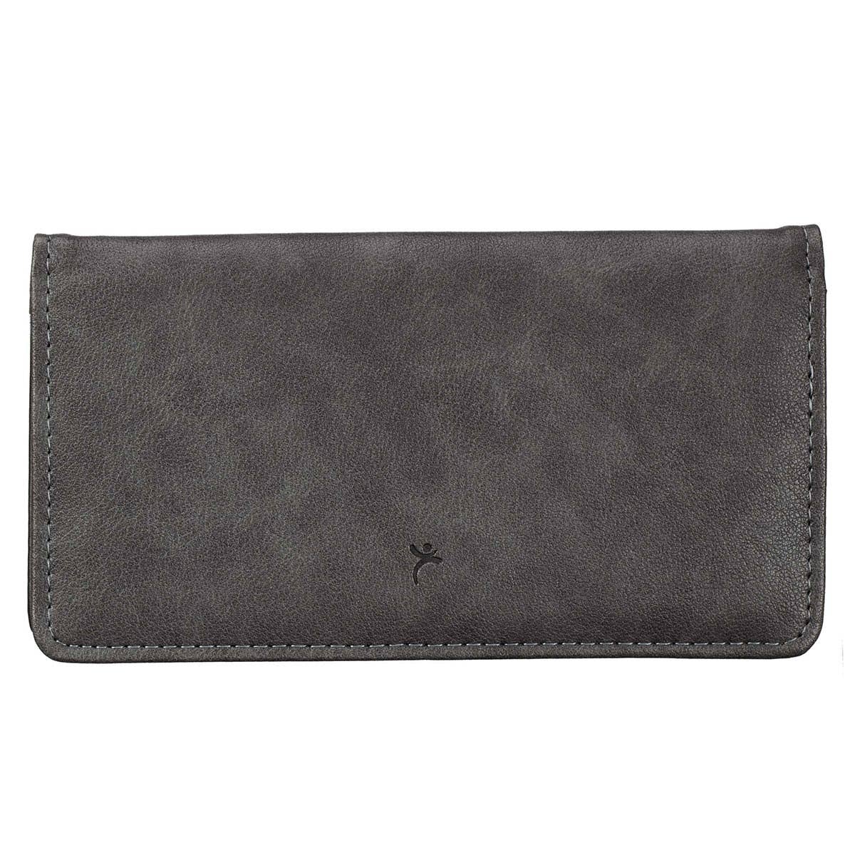 All Things Possible Two-tone Faux Leather Wallet