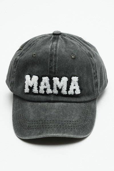 Washed Sherpa Mama Baseball Cap