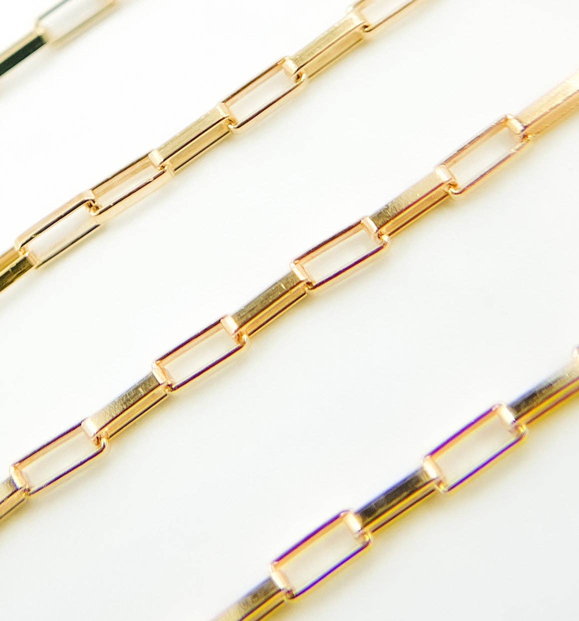 1295GF. 14K Gold Filled Box Link Chain