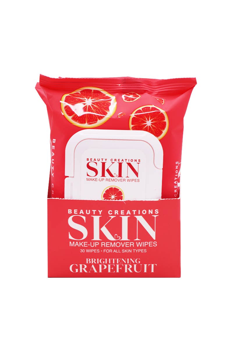 Beauty Creations SKW-08 Makeup Remover Wipes Grapefruit - 6