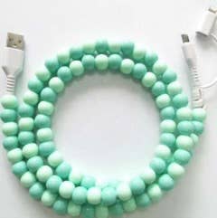 Beaded Phone Charging Cables