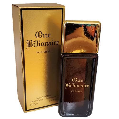 One Billionaire 3.4 oz EDT for Men – Spicy Amber Woody