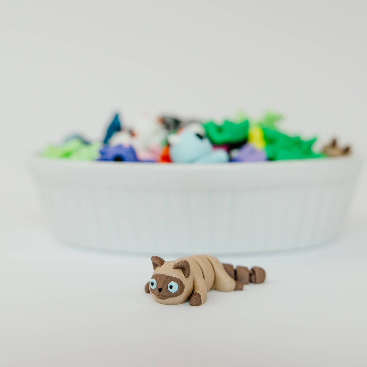 Tiny 3D Printed Pocket Animal Fidgets