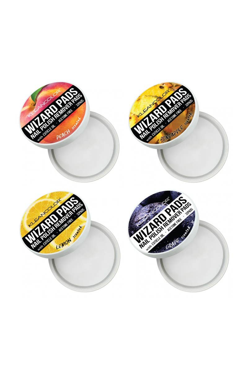 Kleancolor Wizard Nail Polish Remover Pads