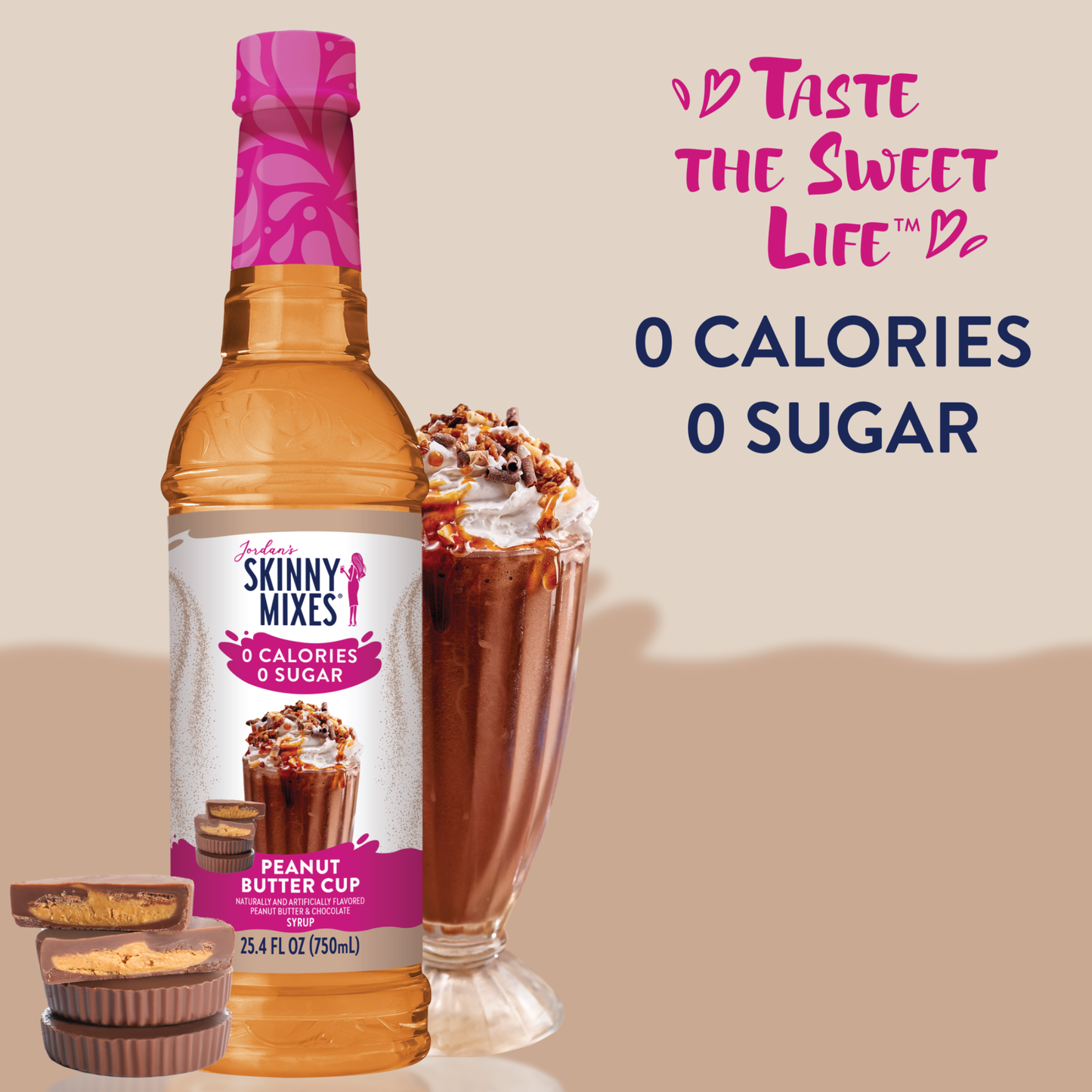 Sugar Free Peanut Butter Cup Syrup