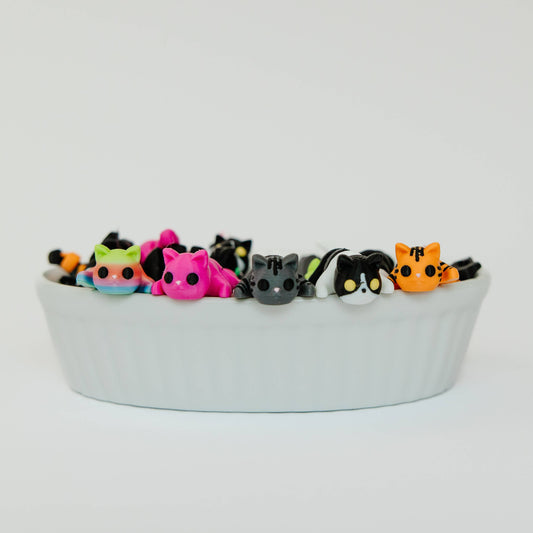 Tiny 3D Printed Pocket Cat Fidgets