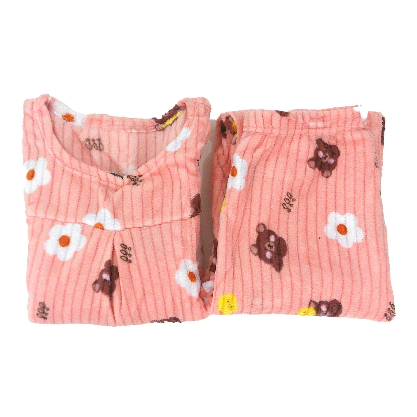 Women's Fleece Cartoon Pajama Set