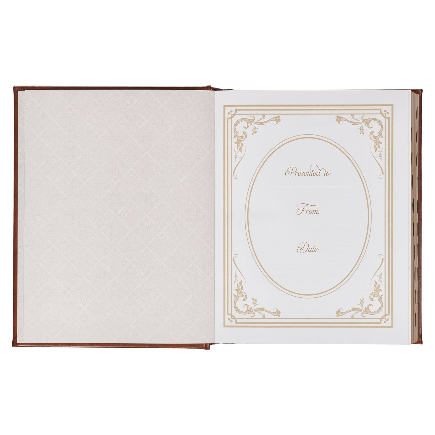 NLT, The Family Heritage Bible Hardcover, Brown