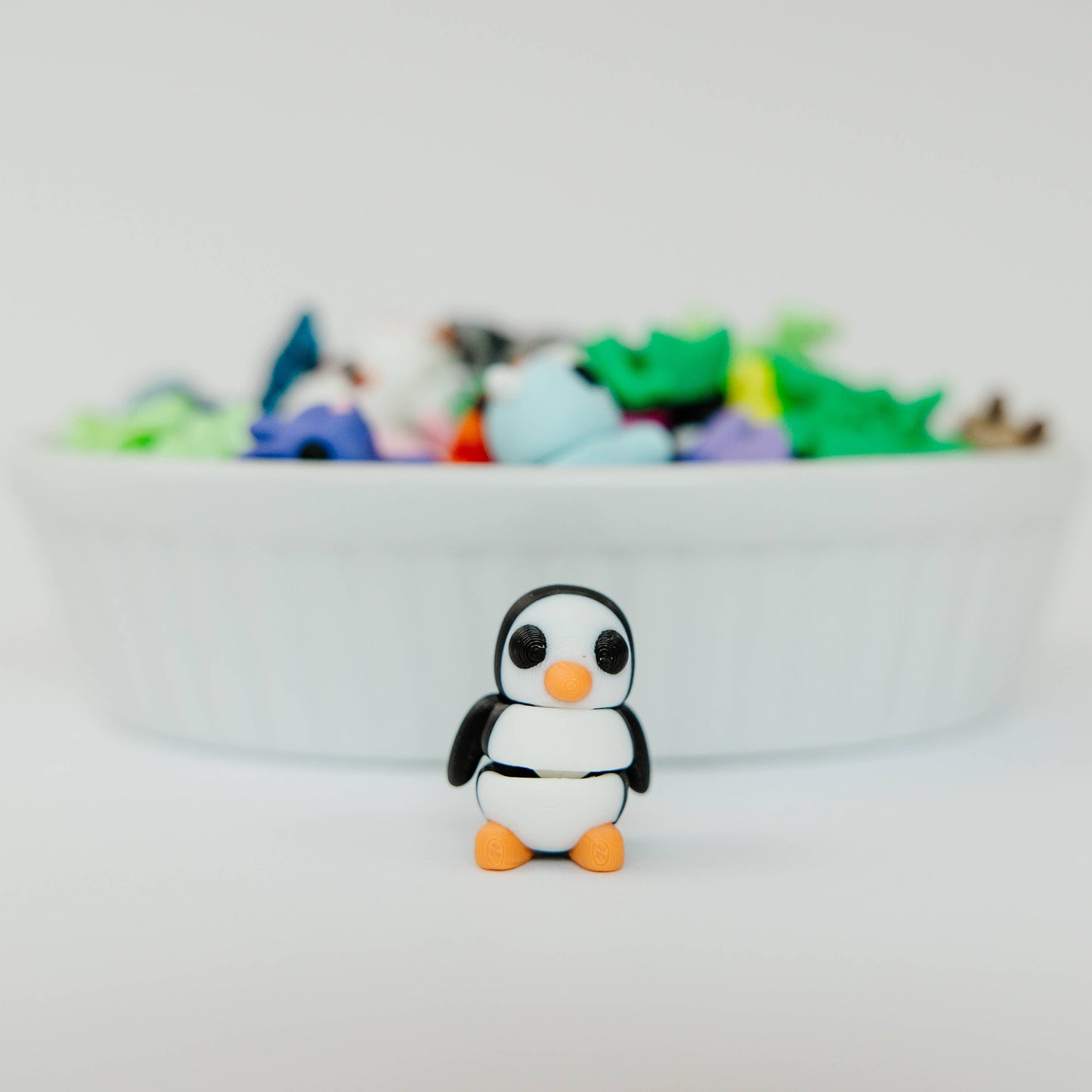 Tiny 3D Printed Pocket Animal Fidgets