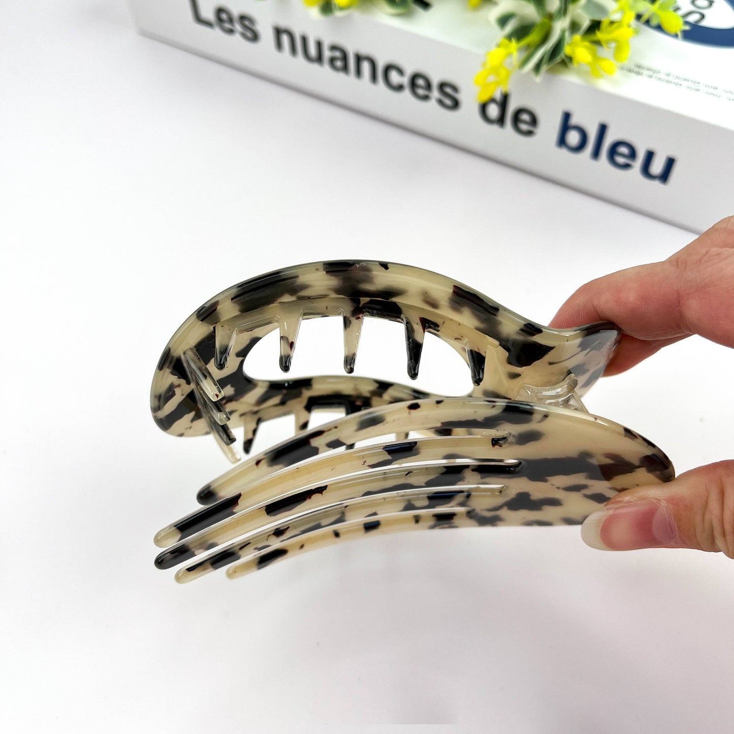 Flat Round Hair Clip, Spring and Autumn Claw Clip