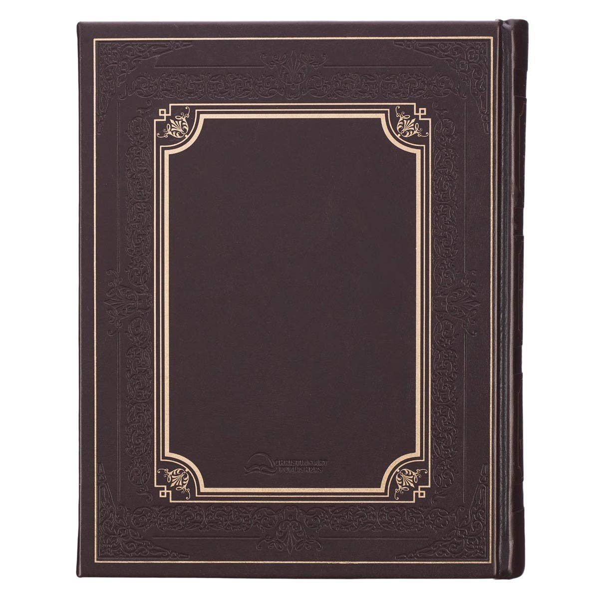 KJV Family Bible Faux Leather Padded HC, Dark Brown