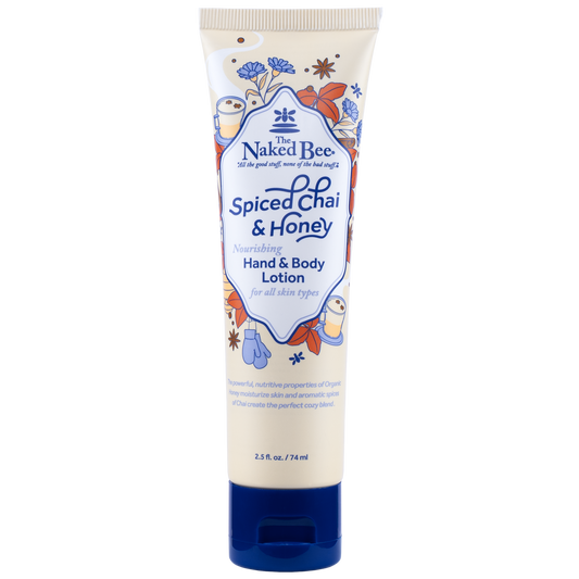 2.5 oz. Spiced Chai & Honey Hand & Body Lotion