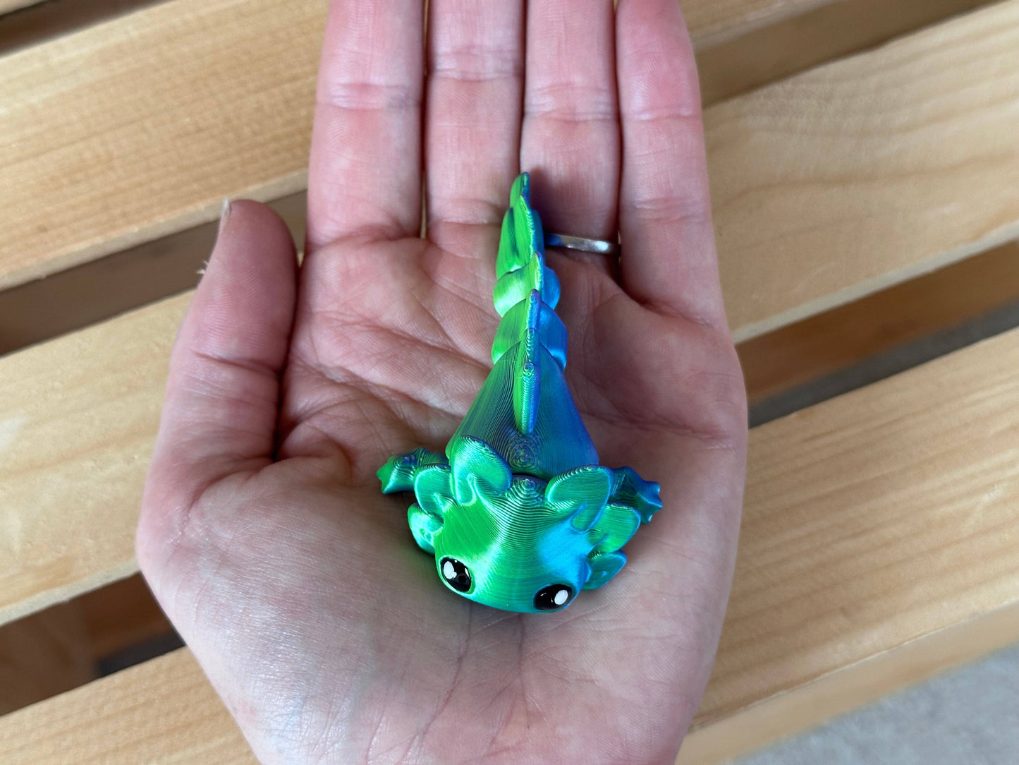 3D Printed Axolotl Tadpole: Large