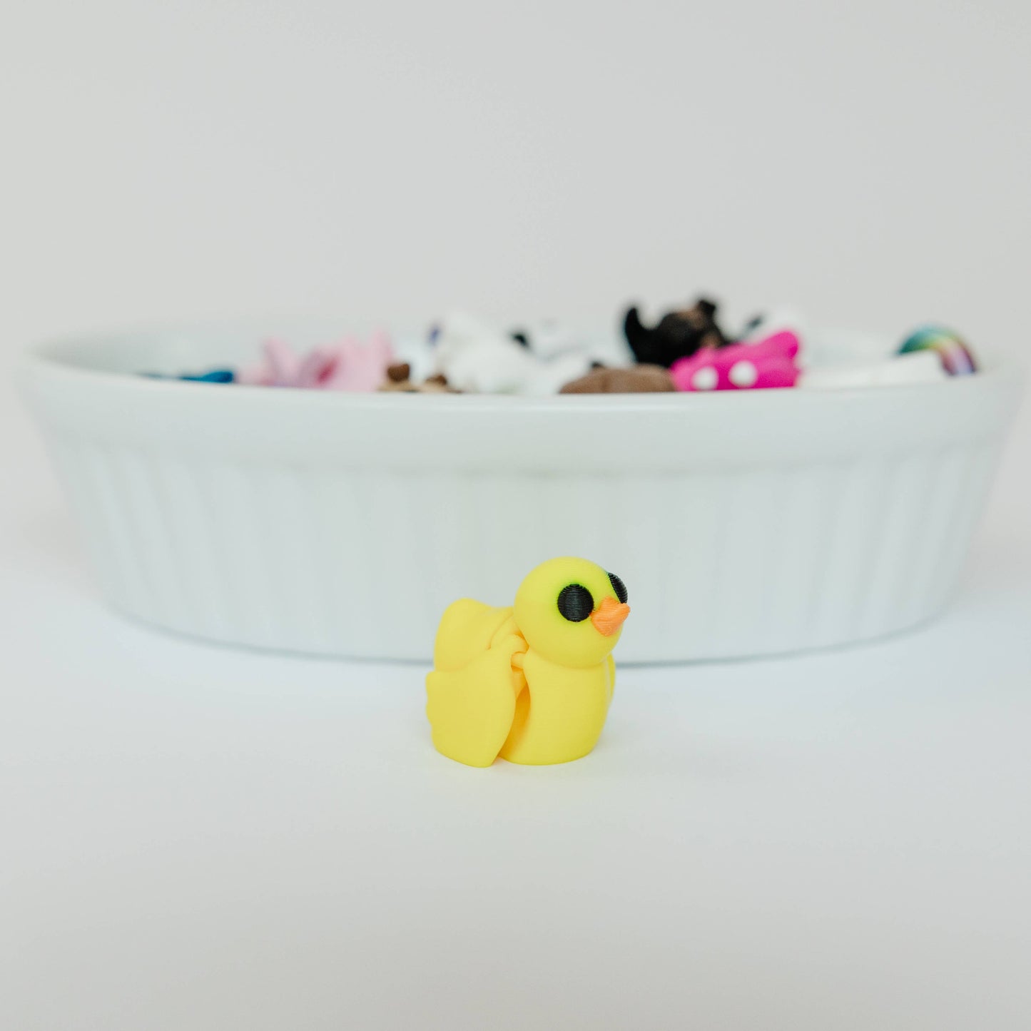 Tiny 3D Printed Pocket Animal Fidgets