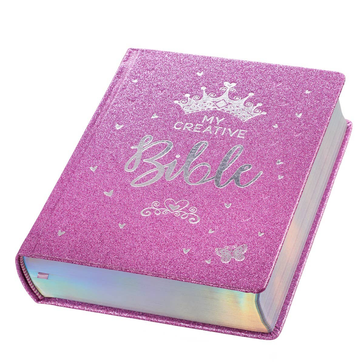 ESV My Creative Bible for Girls Faux Leather Purple Glitter