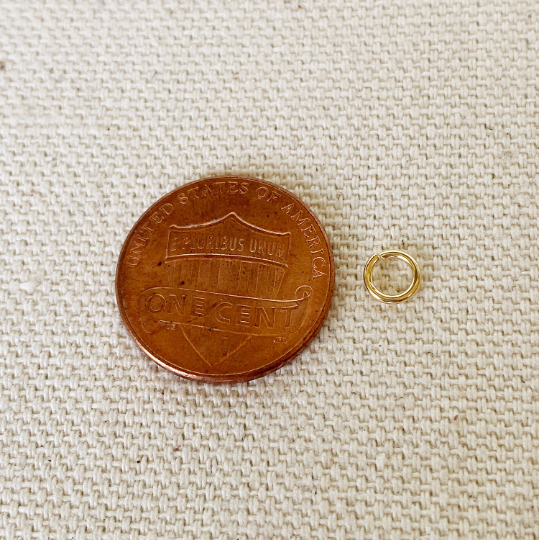 5 grams bag of 18k Gold Filled Jump Ring Size 3mm, 4mm, 5mm,