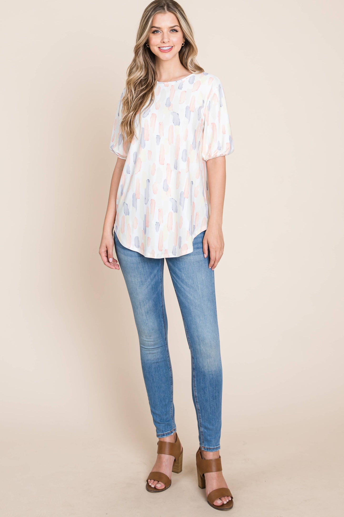 Puff Short Sleeve Top