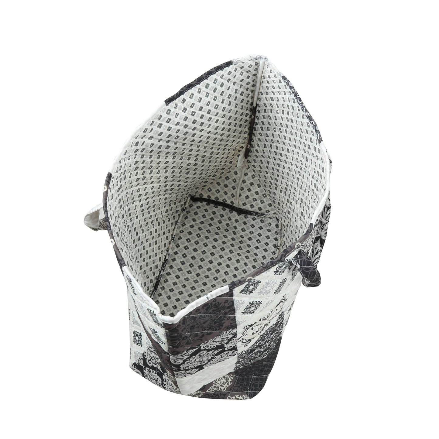 "Arabesque" Designer Quilted Tote Bag